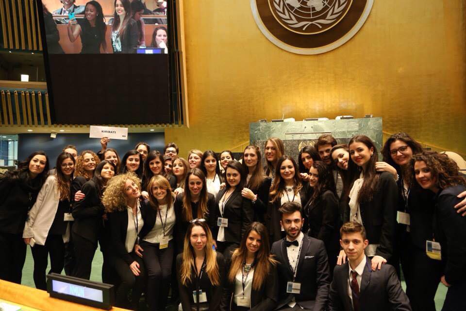 Cerimonia di chiusura al Palazzo di Vetro NMUN NY 2014