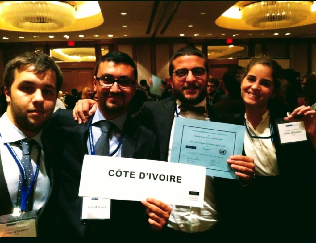 Cerimonia di chiusura del NMUN DC 2013 presso Washington