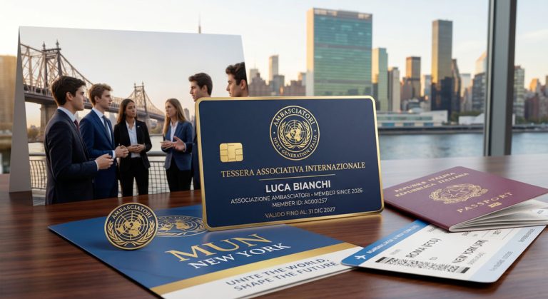 Tessera Associativa - Ambasciatori Next Generation Italia